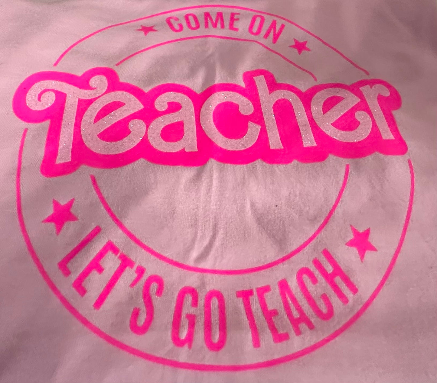 Come on Teacher Let’s Learn Today!!Cup and Tee Set