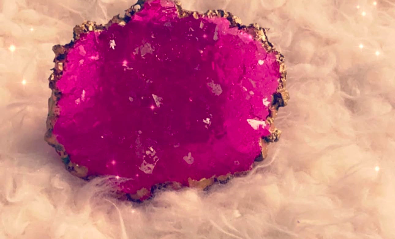 Druzy Phone Grip