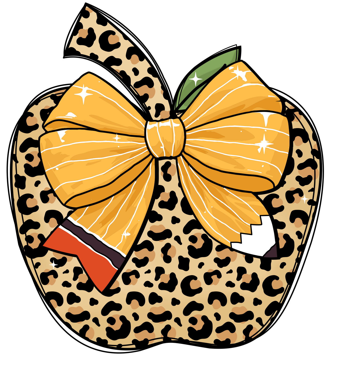 Leopard Pencil T-Shirt